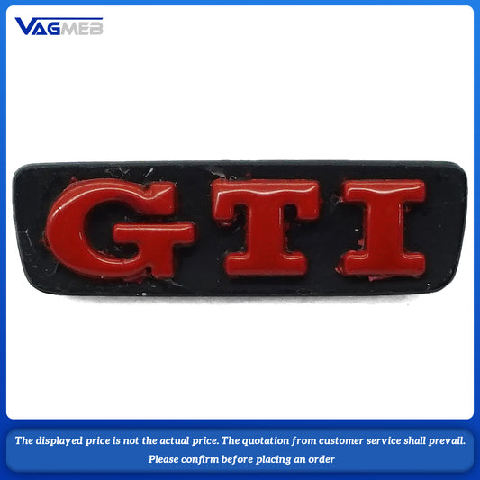 For Red GTI Logo  For 7 Generation Steering Wheel LOGO Emblem Bedge