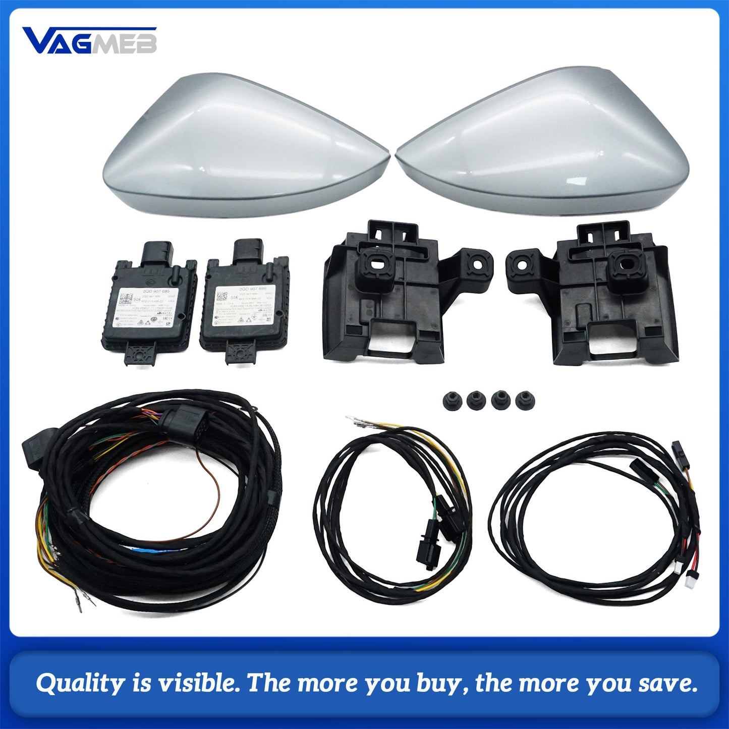 For skoda Superb Lane Change Assist Upgrade Kit Blind Spot Assist