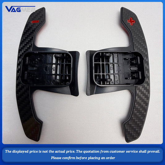 For BMW F20 F30 F32 F34 F36 F80 G42 F30 F31 1 2 3 4 5 7 Series Carbon Fiber Steering Wheel Shifter Paddles Gear Shift Shifter