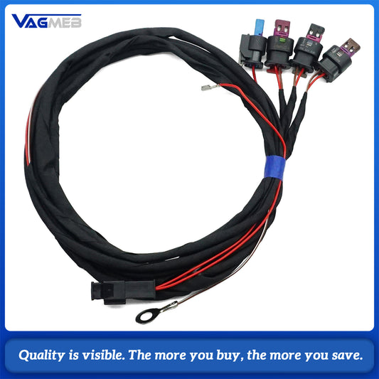 For VW ID3 ID4 LED grille logo light distribution device