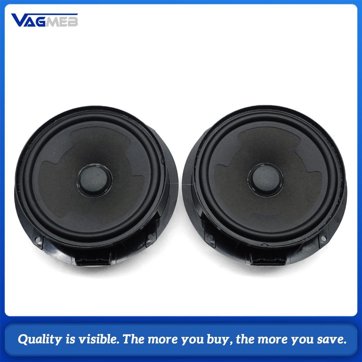 High-Quality Genuine New Premium Dynaudio Fiber Optic Sound System Subwoofers Set For VW Tiguan MK2 2023