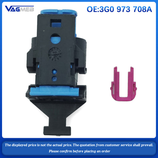 Keyless vehicle door wiring connector Wire Cable Connectors  For VW ID3 Tiguan MK2 TAYRON TRCM Audi A3 Skoda Kodiaq octavia 3G0 973 708A