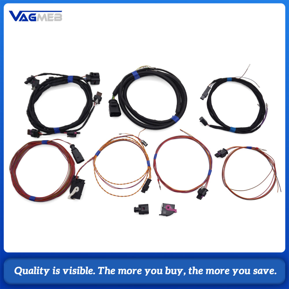 4K TO 12K AUTO Parking KIT PDC PLA 2.0 OPS Wire Brackets For Skoda Octavia mk3
