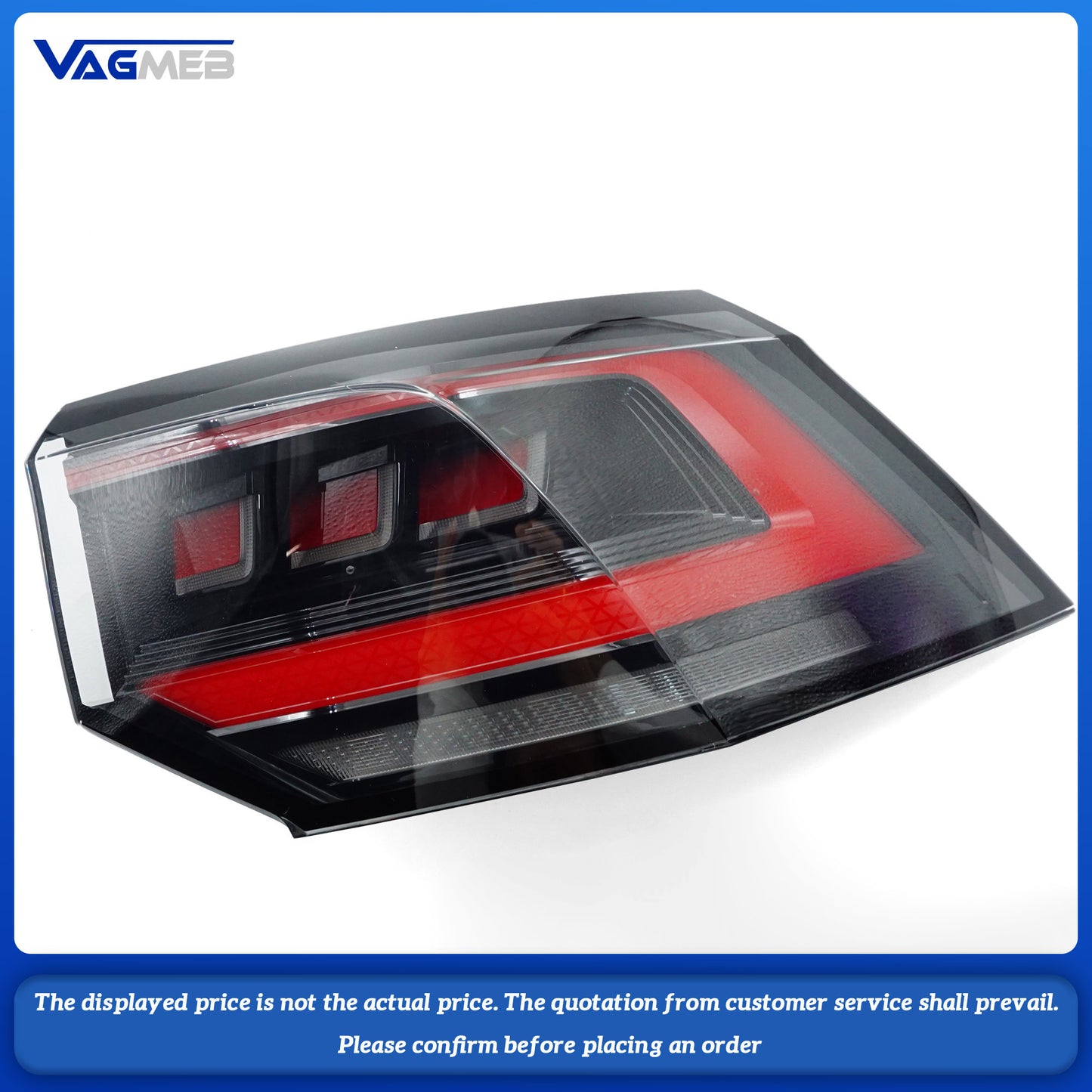 For VW Golf MK 8.5 R 2025 LED Rear Light Driving Lamp Brake Lamp Turn Signal Lamp