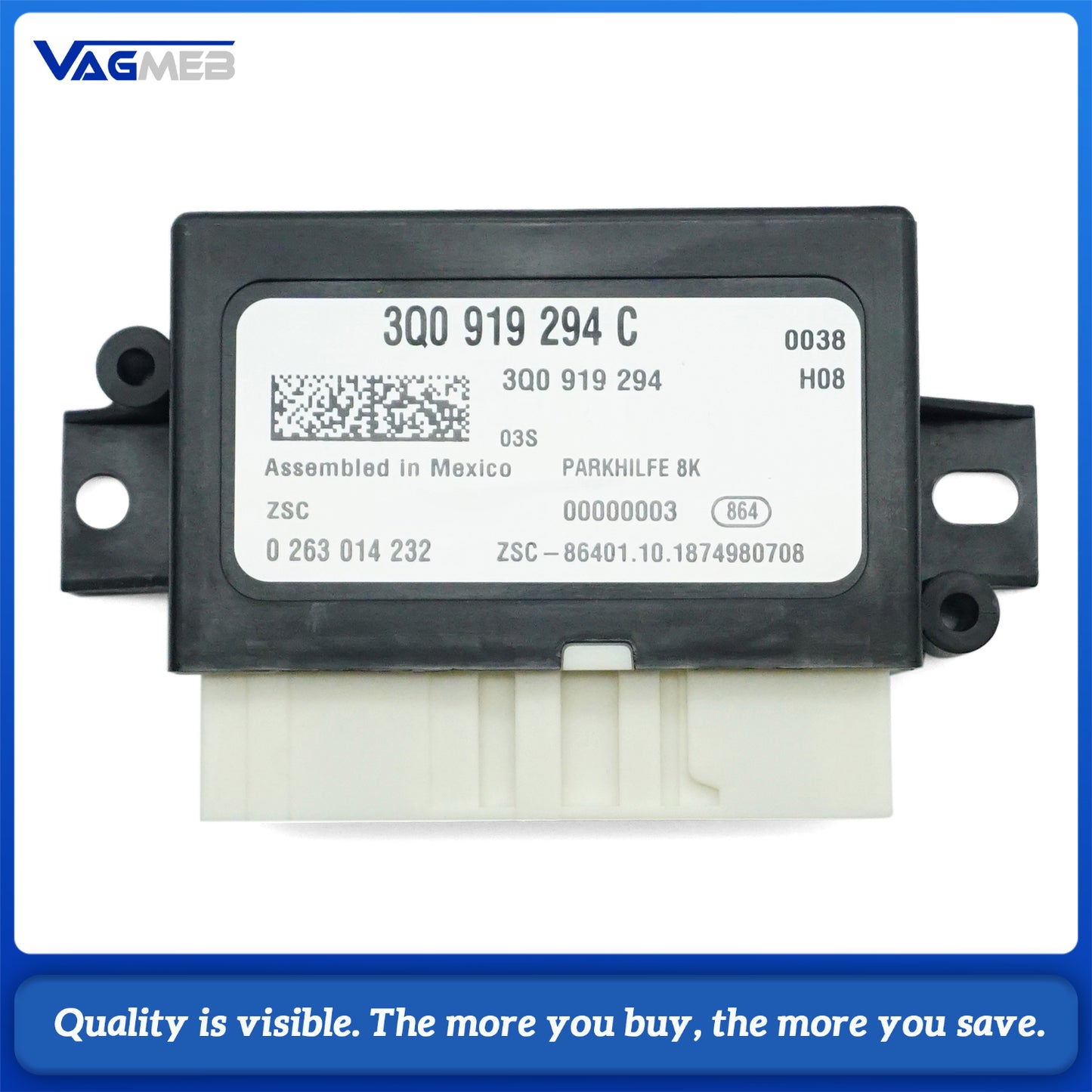 For VW Passat B8 upgrade front Parking assistance radar/set OPS  0K to 12K