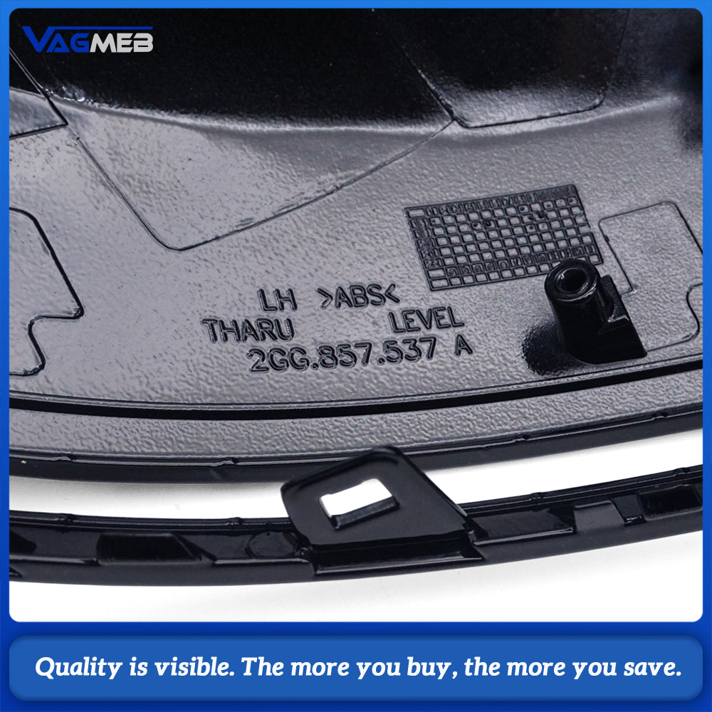 For VW Tharu MQB Lane Change Assist Mirror Cover Blind Spot Warning Mirror Shell Pair