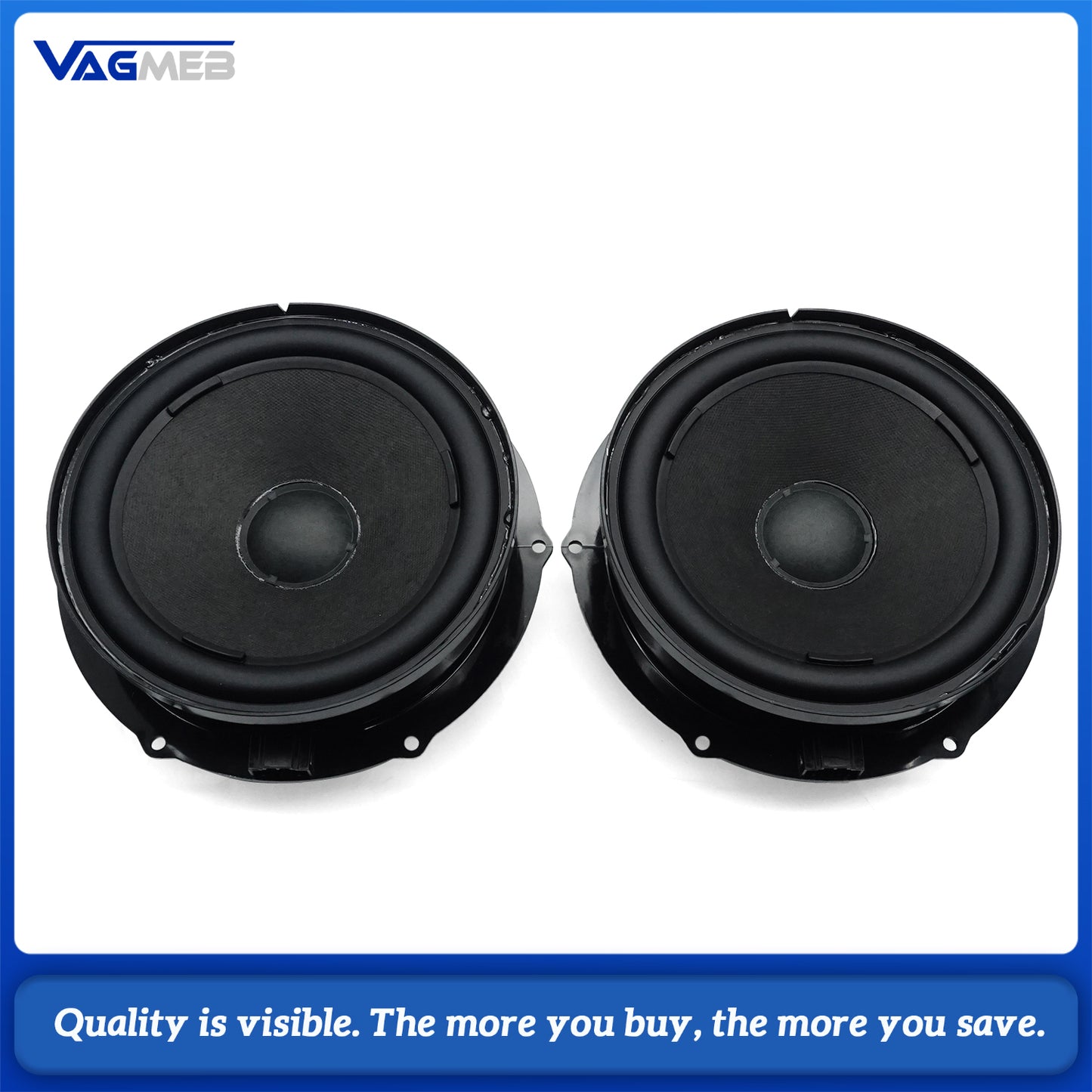 High-Quality Genuine New Premium Dynaudio Fiber Optic Sound System Subwoofers Set For VW Tiguan MK2 2023