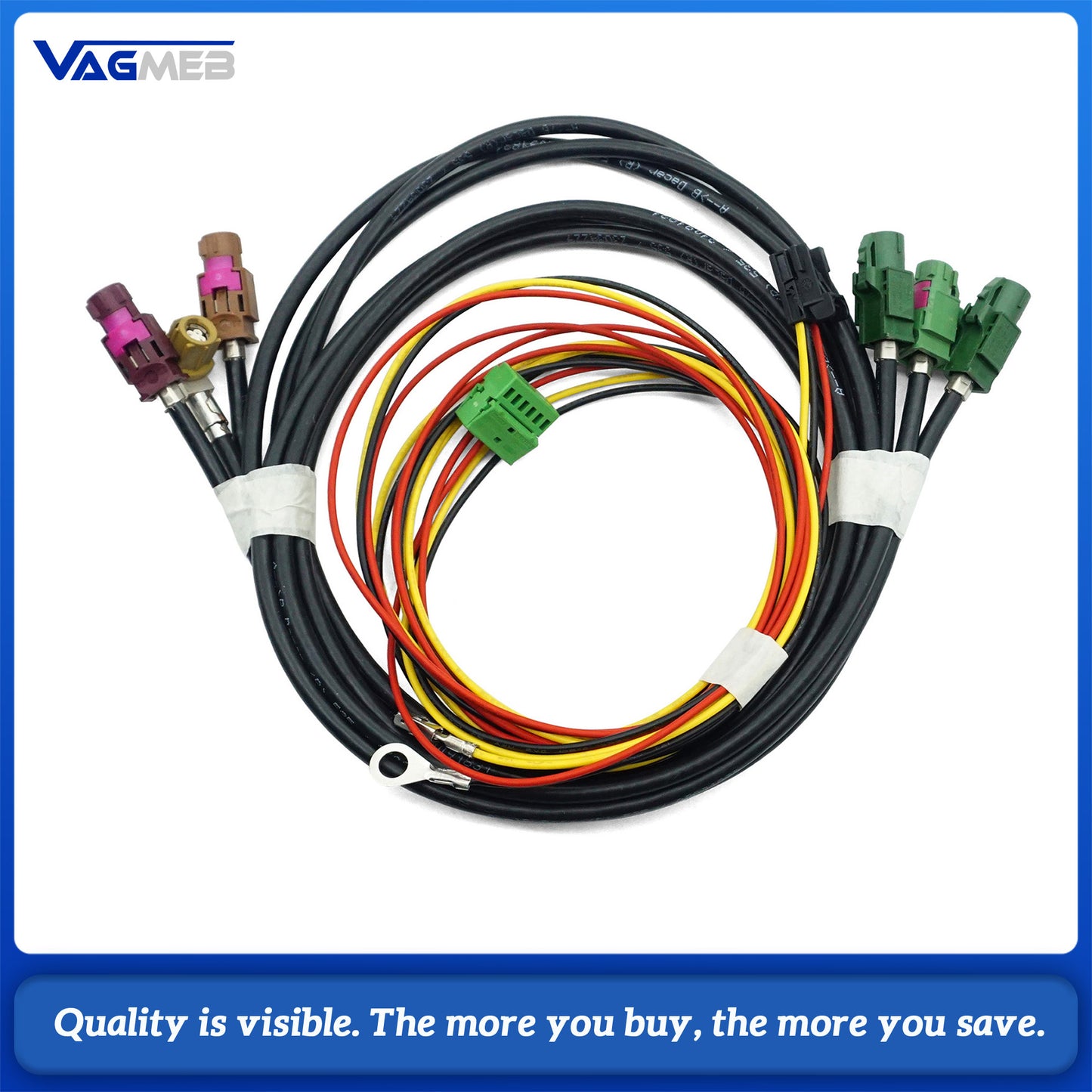 USB Hub Conversion Adapter Cable Splitter Module 5G0 035 953 D Suitable for Volkswagen Passat B8  Golf models