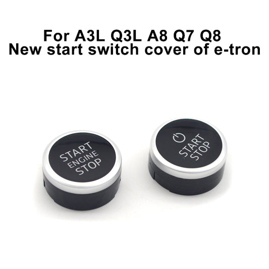 For VW Audi A3L Q3L A8 Q7 Q8 New Start Switch Cover Of E-tron