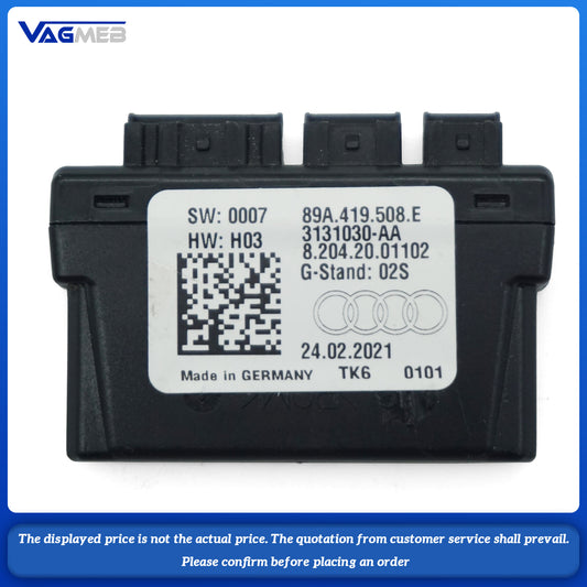 For Audi A6 C8 KLR MQB EVO permanent travel assist lane assist off-hand module  89A 419 508 E 89A419508E