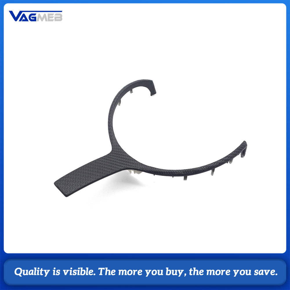 For M3 M4 F80 F82 F10 F06 F12 F13 F15 F16 F20 F22 F30 F31 F32 F33 F36 For Steering Wheel Trim Carbon Fiber