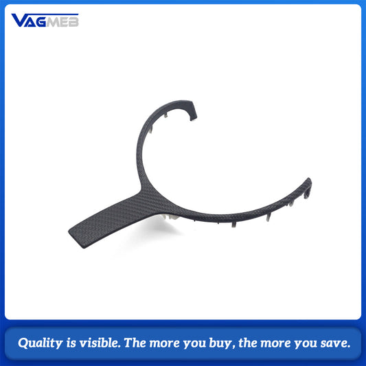 For M3 M4 F80 F82 F10 F06 F12 F13 F15 F16 F20 F22 F30 F31 F32 F33 F36 For Steering Wheel Trim Carbon Fiber