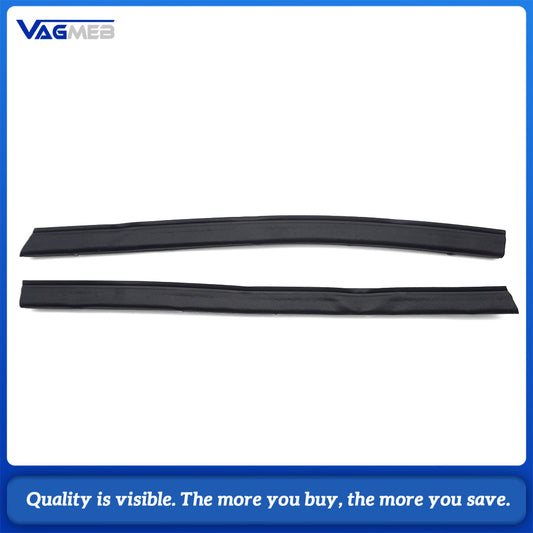 1 Pair Front Door Weatherstrip Seal for VW Transporter T5 2003-2015, Door Rubber Seal Strip 7N0837565A 7N0837566A, Left & Right Replacement Gasket