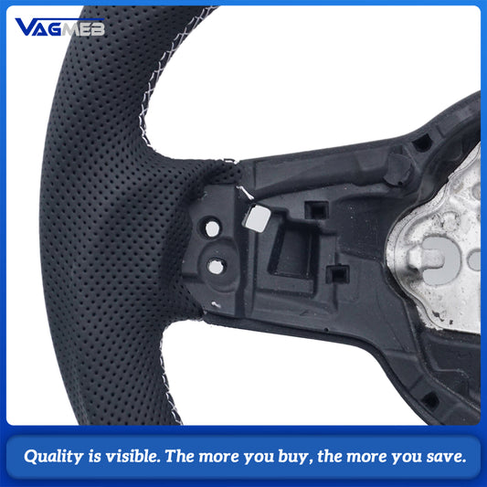 Alcantara leather steering wheel suitable for VW Golf MK7 7.5 GTI GTD GTE R Polo GTI Tiguan MK2 Passat B8 Sport steering wheel
