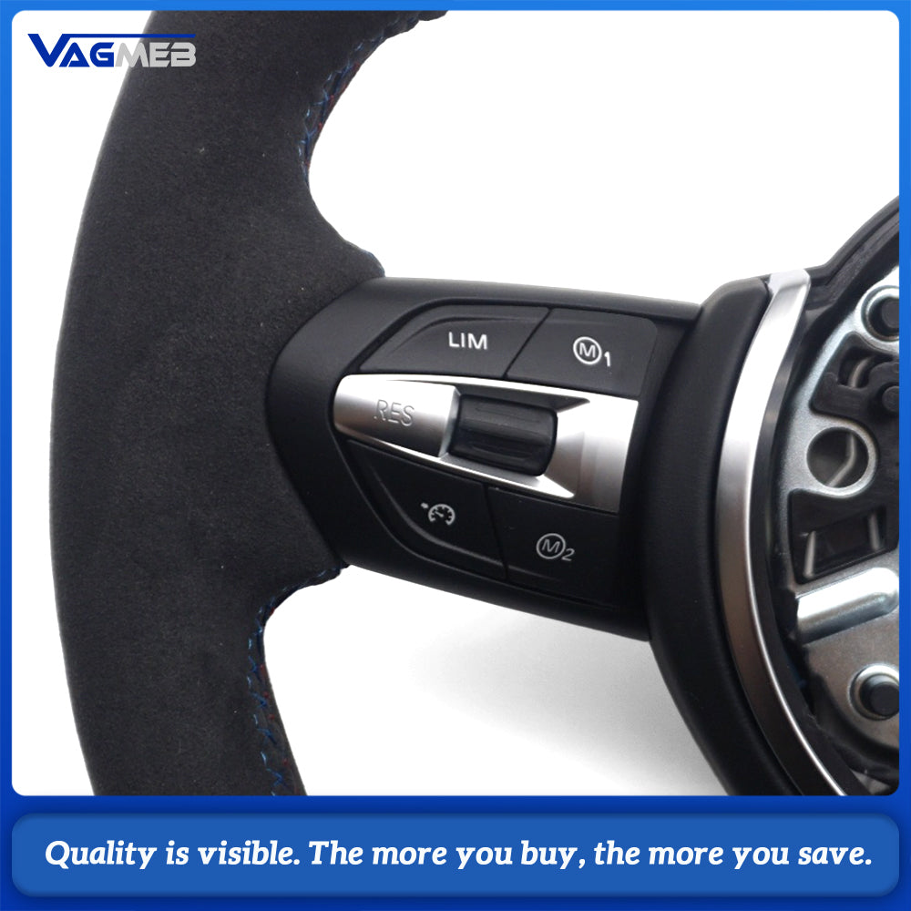 M Sport Steering Wheel for BMW Flat Bottom F01 F06 F10 F11 F12 F20 F21 F22 F25 F26 F30 F31 F32 F33 F34 F36 M3 F80 M4 F82 M5 F90