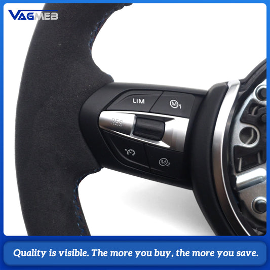 M Sport Steering Wheel for BMW Flat Bottom F01 F06 F10 F11 F12 F20 F21 F22 F25 F26 F30 F31 F32 F33 F34 F36 M3 F80 M4 F82 M5 F90