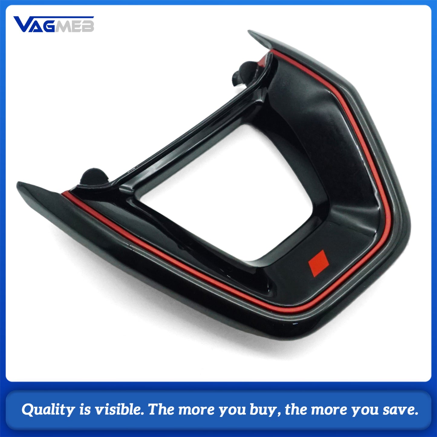 For Audi A6C8 steering wheel S logo