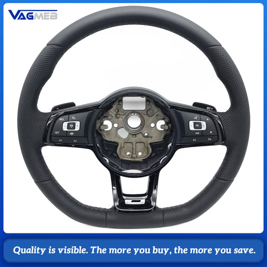 Steering Wheel for VW Golf 6 7 GTI R RS S-Line GTD Passat B8 B7 B6 MK7.5 MK4 VW Polo MK7 MK6 MK5 Sport Steering Wheel With ACC