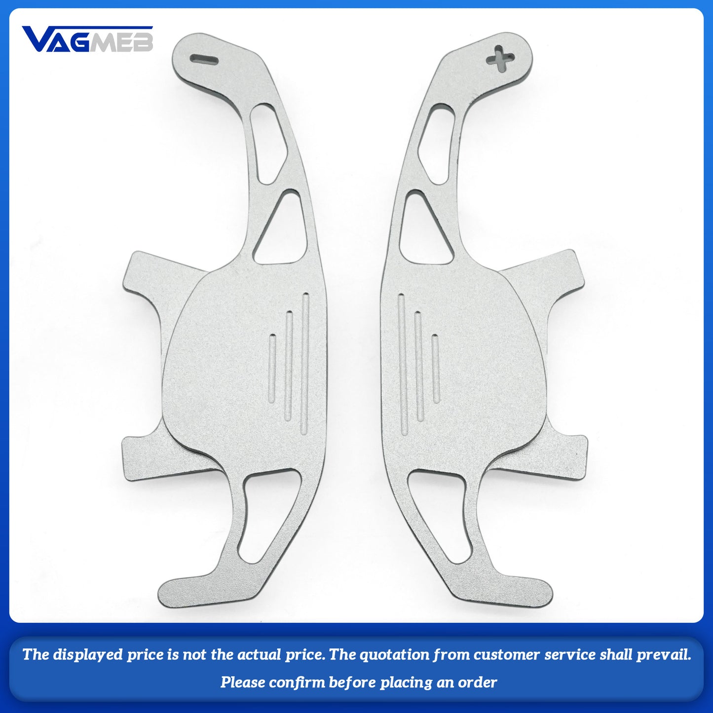 For VW GOLF GTI R GTD GTE MK6 7 POLO GTI Scirocco Volkswagen Car Steering Wheel Shift Paddle Shifter Extender Auto Accessories