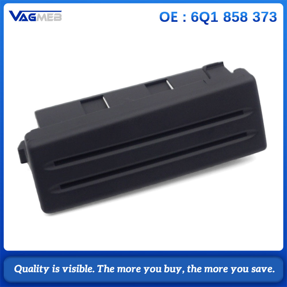 For VW Polo 9N 2005 - 2010 LHD Black Card Holder Card Slot Coin Slot Central Storage Box 6Q1858373