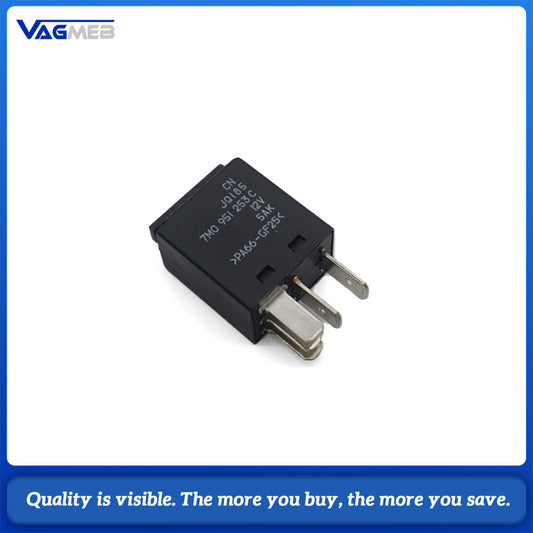 5AK 100 Relay OE 7M0951253C JQ185 12V 30A 5Pin Multi Purpose Fuel Pump Fan Relay Fit VW Audi Skoda Seat Golf Passat T5 Sharan