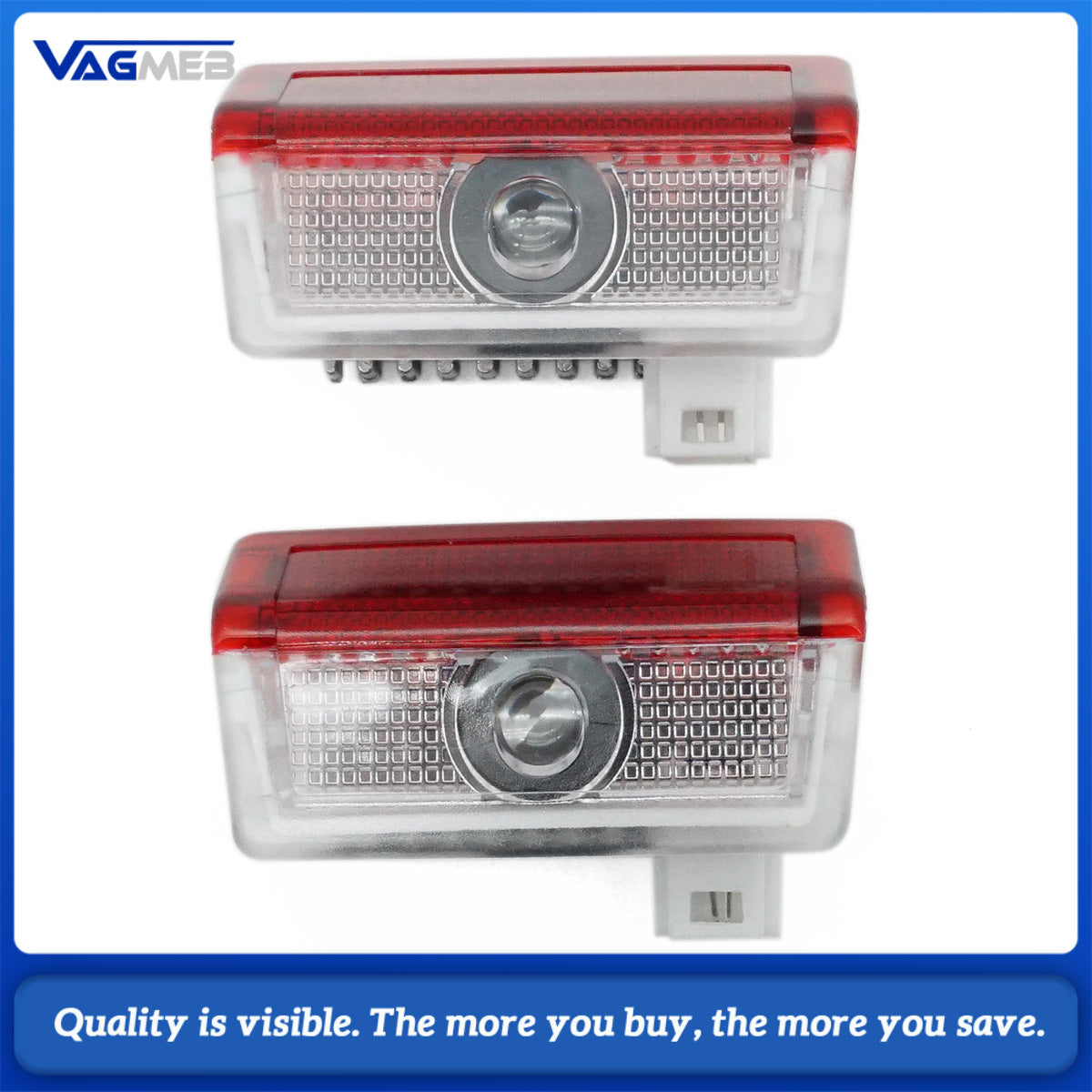 2P Car Door Lamp Projector Welcome Step Up Puddle Light For Mercedes Benz ML W166 GLE C167 B E A C Class W205 W176 W213 GLC X253