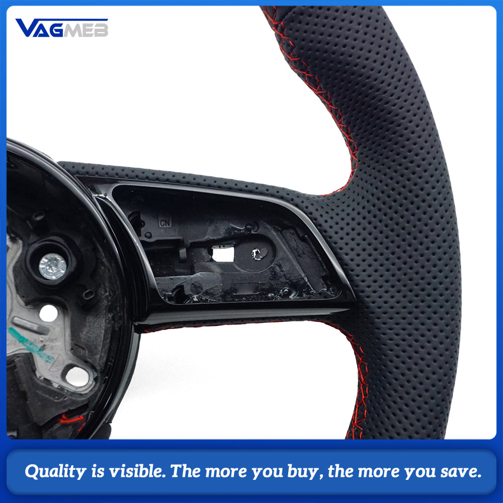 For Audi A4 B9 Punching Multicolor line steering wheel
