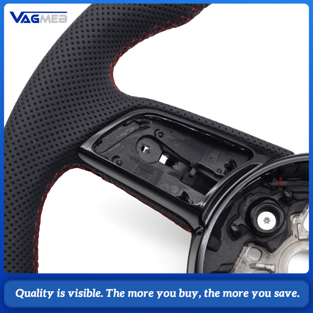 car steering wheel suitable for Audi A4 B9 leather steering wheel car accessories