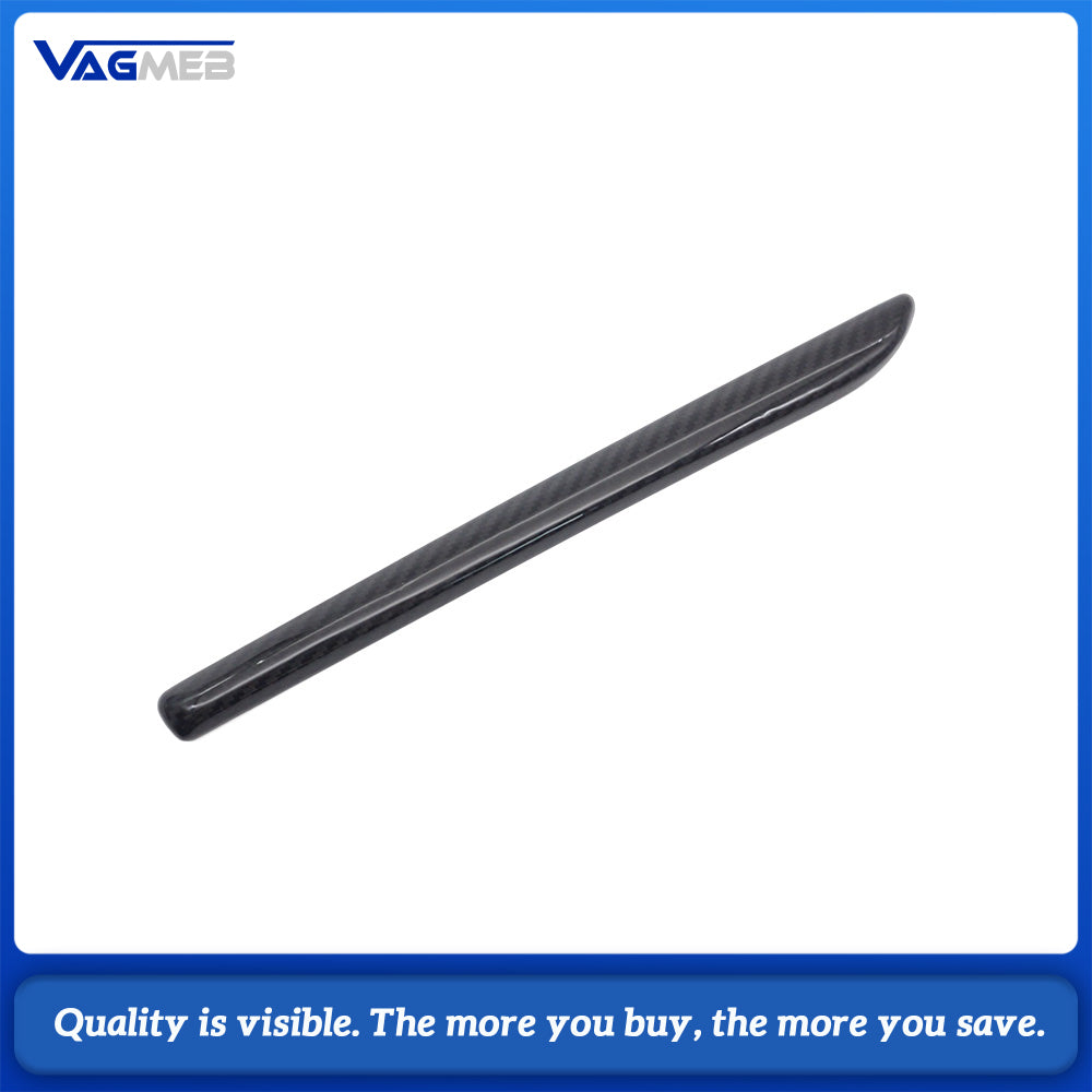 For Audi A3 8V Real Carbon Fiber Front Interior Door Decor Trim Left & Right Set