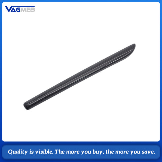 For Audi A3 8V Real Carbon Fiber Front Interior Door Decor Trim Left & Right Set