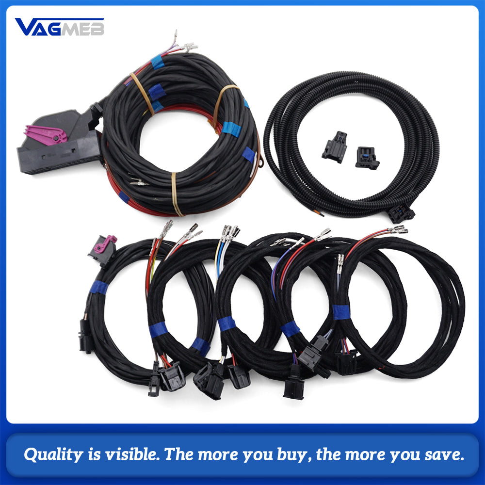 For VW Touareg Bang&Olufsen B&O Audio Cable Speakers wire Harness