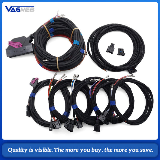 For VW Touareg Bang&Olufsen B&O Audio Cable Speakers wire Harness