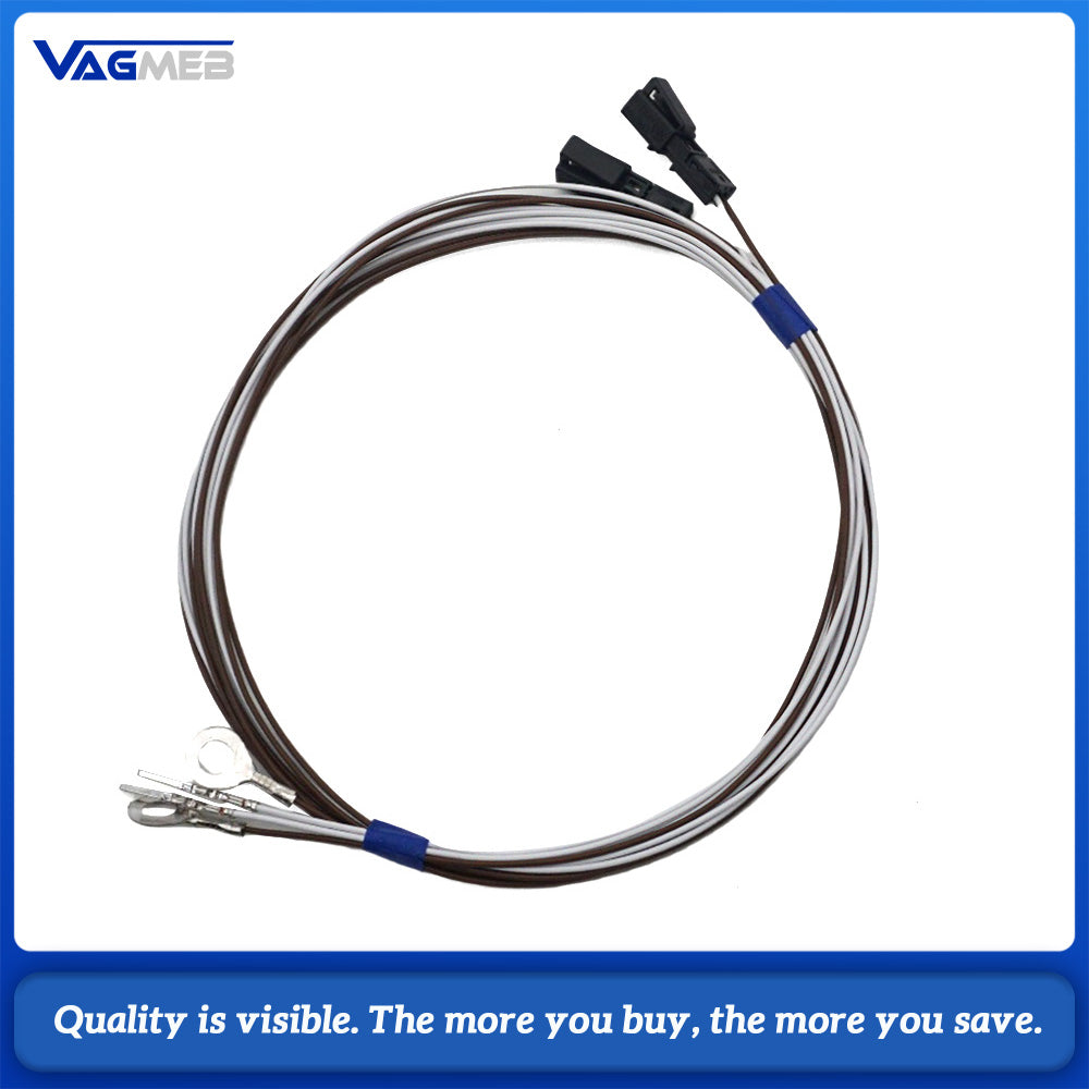 Front Door LED Illuminated Sill Plate Wiring Harness For Audi