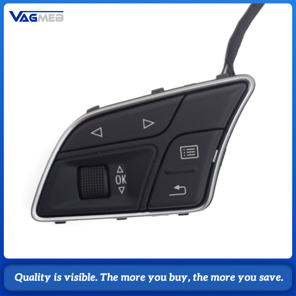 81A 951 523 A For Audi A3 Q2 Multifunctional Steering Wheel Key Button Assembly