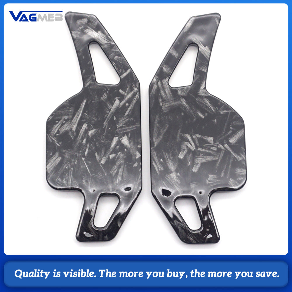 2Pcs Car Steering Wheel Paddle ABS Gear Shift Paddles Accessories For Audi A3 A4L A5 A6L A7 A8 S3 S5 SQ5 RS3 R8 Q3 Q5 Q7 S6 S7