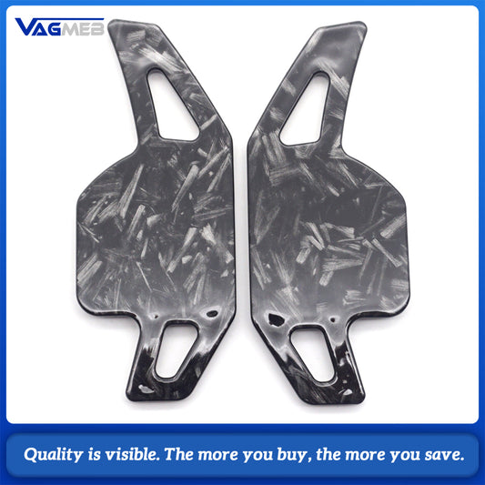 2Pcs Car Steering Wheel Paddle ABS Gear Shift Paddles Accessories For Audi A3 A4L A5 A6L A7 A8 S3 S5 SQ5 RS3 R8 Q3 Q5 Q7 S6 S7