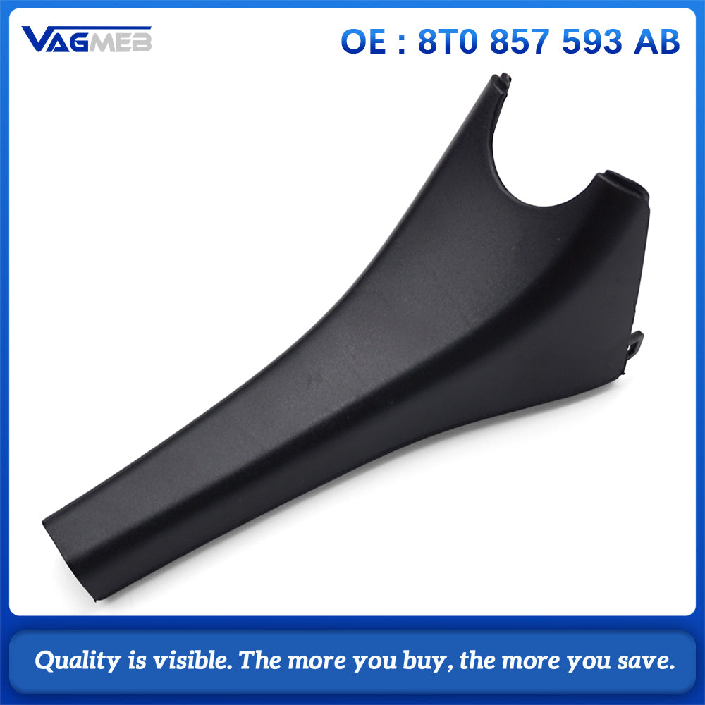 8T0857593AB Black Car Interior Rear View Mirror Trim Cover For Audi A3 A4 A5 A6 8T0 857 593 AB