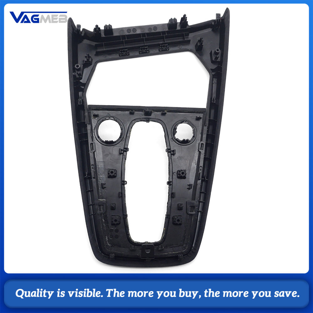Suitable For Audi A38Y S3 LOGO Overturned Fur Interior Decoration Car Interior Supplies Gear Panel Gear Shift Modification