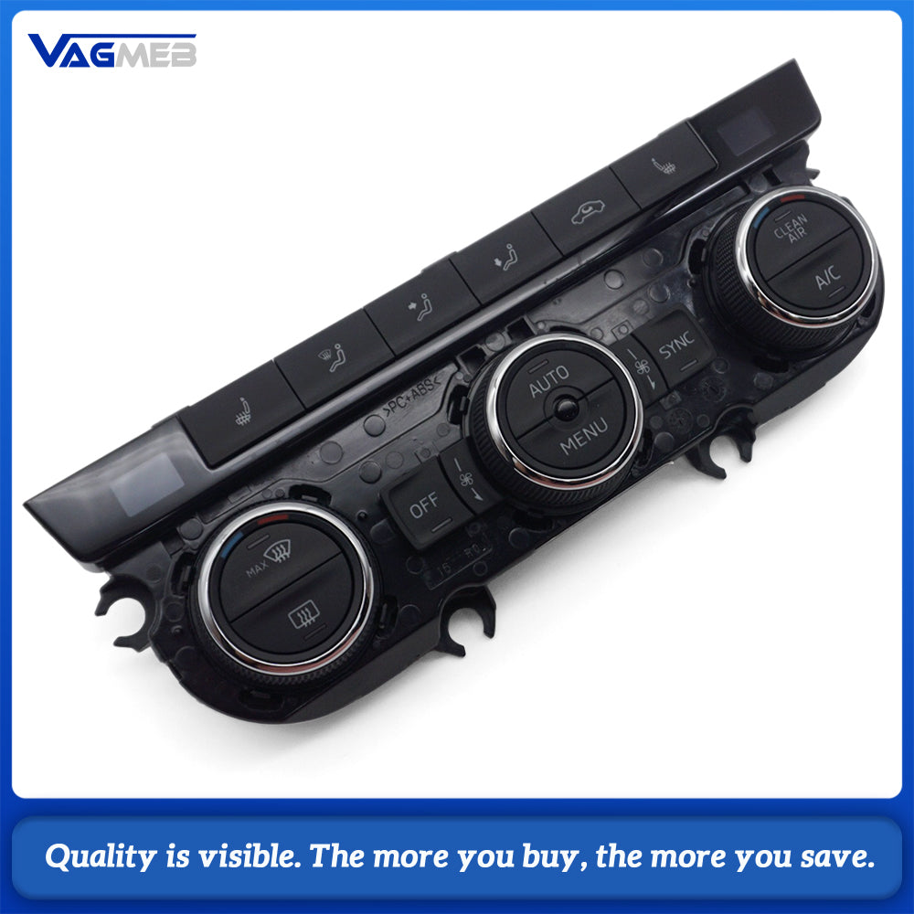 For Skoda Superb 3V Auto AC Heater Control Switch With Seat Heating OE 3VD 907 044 E