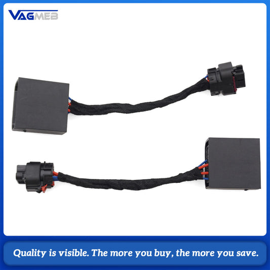2x Retrofit facelift LCI Led Head light cable wire adaptor Loom For BMW G20 G30