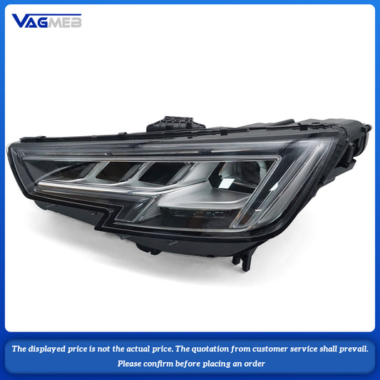 High-End LED Headlights Lighting System Auto Parts For Audi A4B9 2016 New Condition High Beam Automatic Lighting