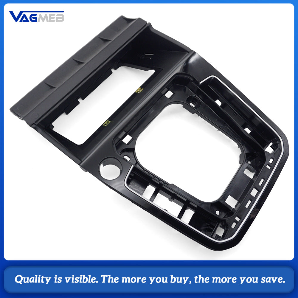 For VW Passat B8 Shift knob Decorative Frame Piano Black Central Console Shift Inner Frame 3G1 864 263 AA