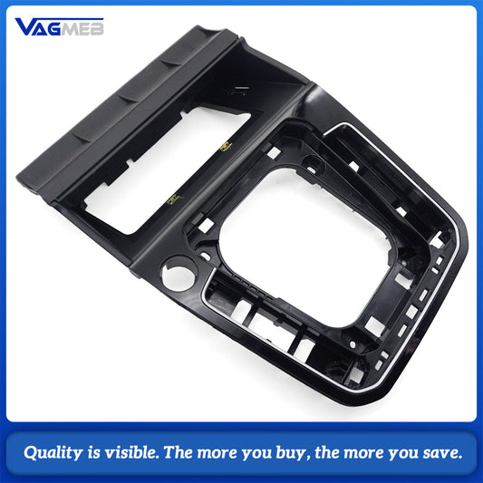 For VW Passat B8 Shift knob Decorative Frame Piano Black Central Console Shift Inner Frame 3G1 864 263 AA