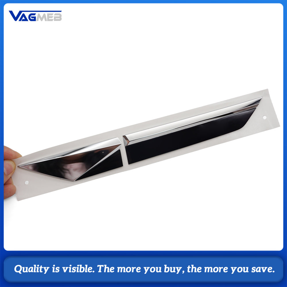 3VD 853 431 432 Side Fender Car Emblem, High Quality Chrome Finish
