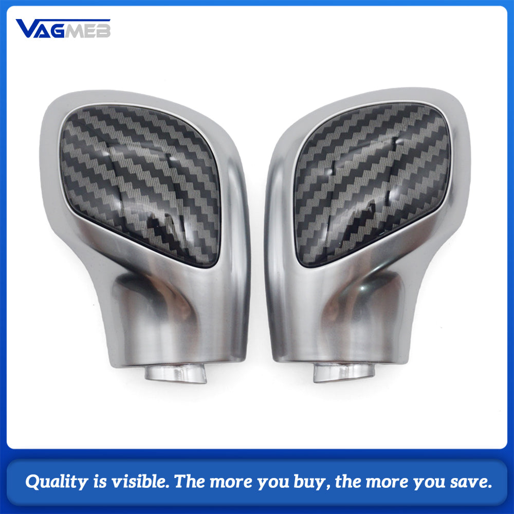 For VW Golf 6 7 R Dsg Gear Shift Knob Side Cover Gti Passat B7 B8 Cc R20 Jetta Mk6 Gli Dsg Emblem Gear Knob
