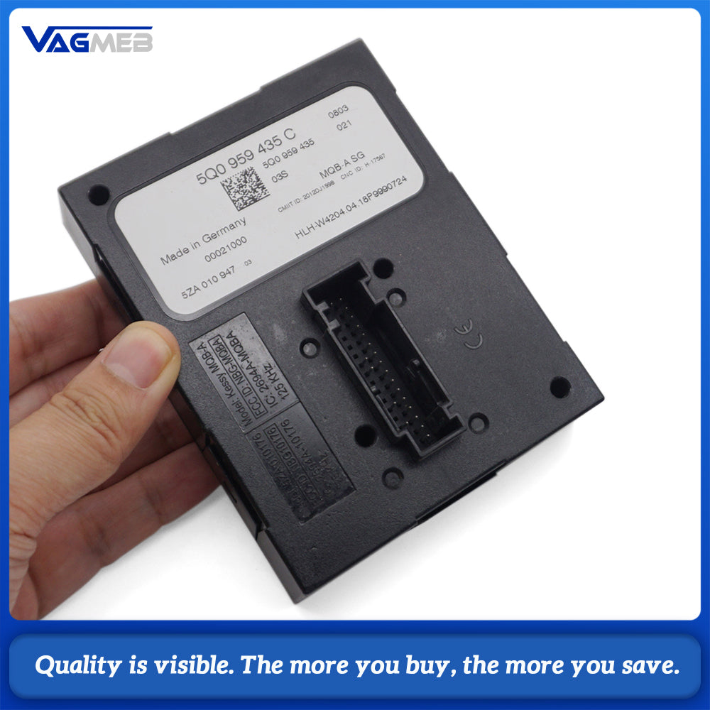 5Q0959435C For VW Golf MK7 Audi A3 Keyless Entry Control Module Comfort Entry Module 5Q0 959 435 C