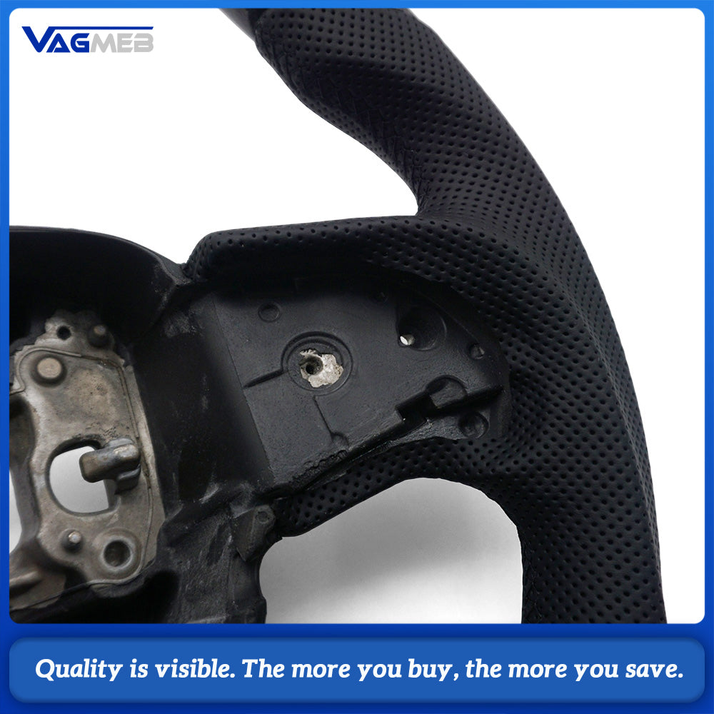 Real Carbon Fiber Steering Wheel for Dodge Challenger Charger Hellcat 2015-2022, Sport Car Interior Accessory