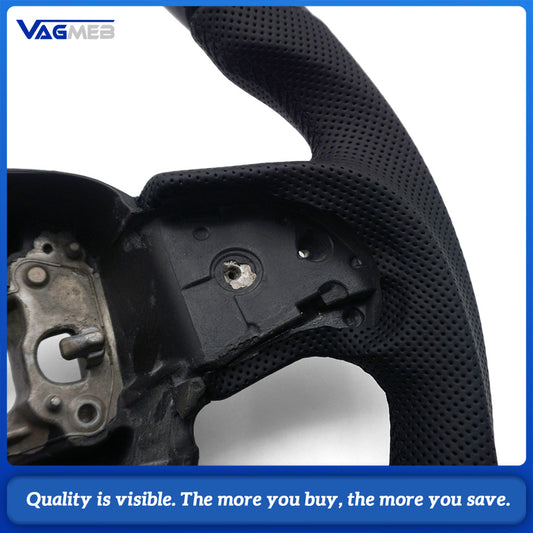 Real Carbon Fiber Steering Wheel for Dodge Challenger Charger Hellcat 2015-2022, Sport Car Interior Accessory