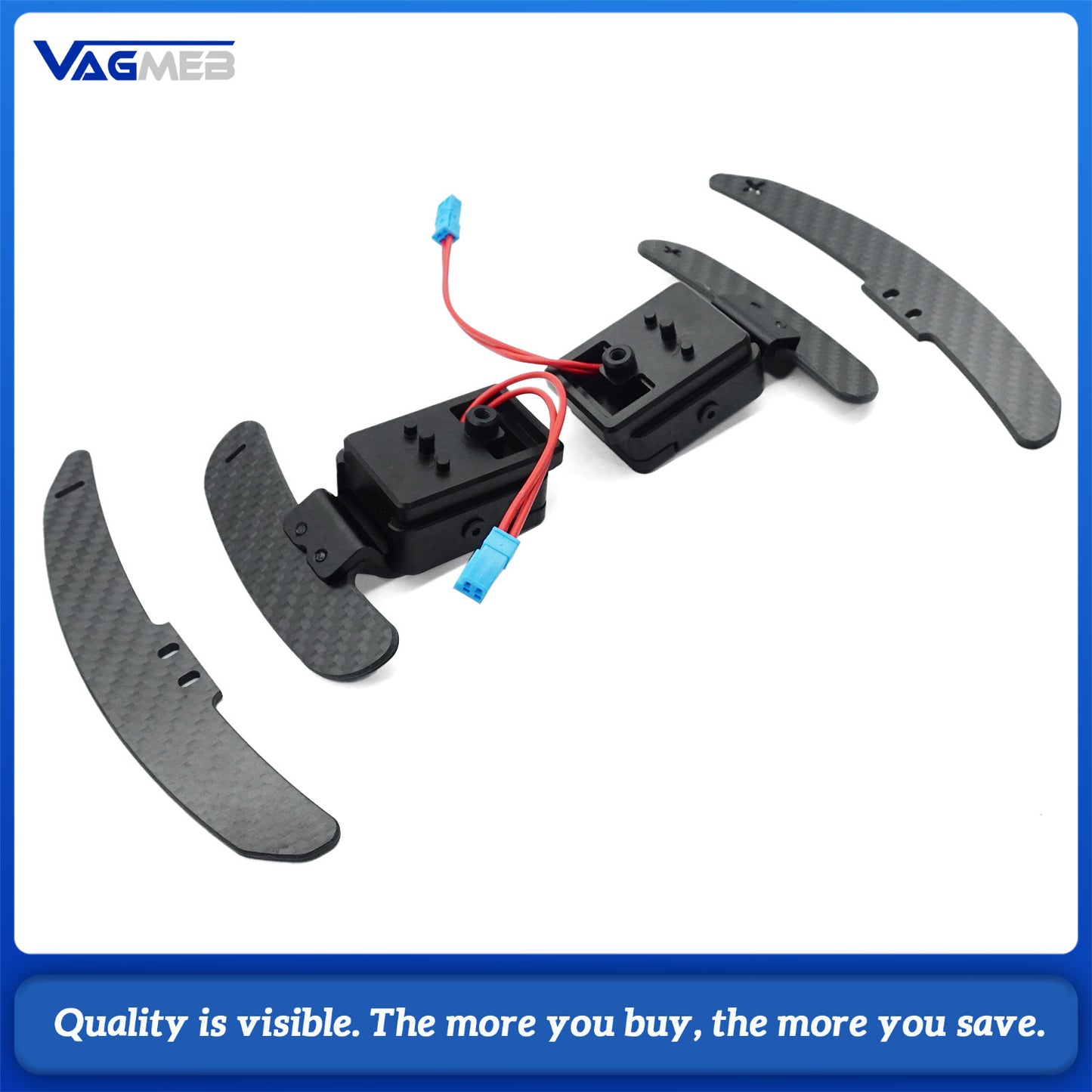 Real Carbon Fiber Magnetic Shift Paddle Kits For BMW F-Chassis 1 2 3 4 Series  Sedan Series