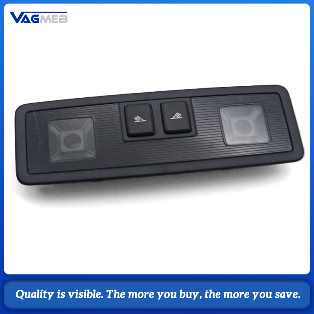 Rear Roof LED Reading Light Black OE 5G0947291/291K For VW Passat B8 Golf MK7 Tiguan L Arteon MQB Platform
